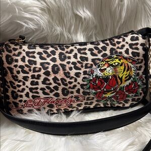 Ed Hardy shoulder and Crossbody